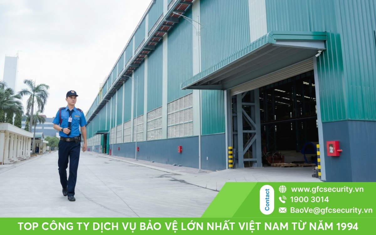 dịch vụ bảo vệ nhà máy