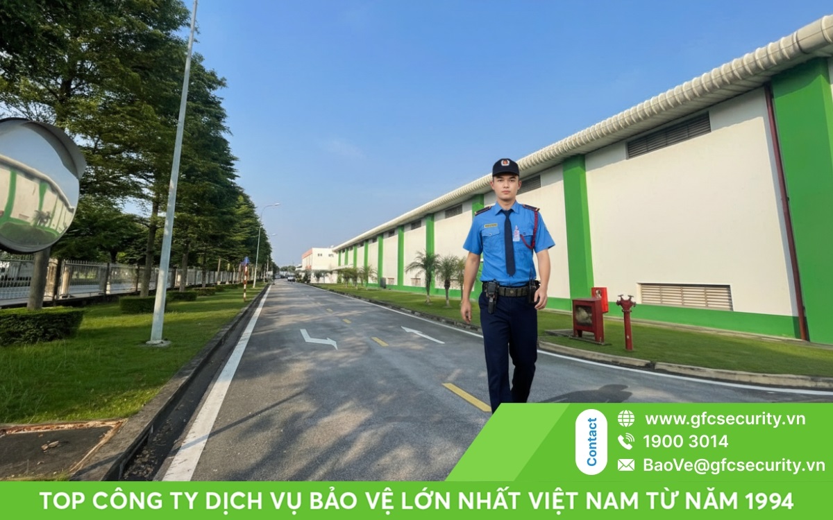 dịch vụ bảo vệ nhà máy