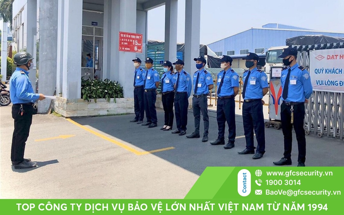 dịch vụ bảo vệ nhà máy