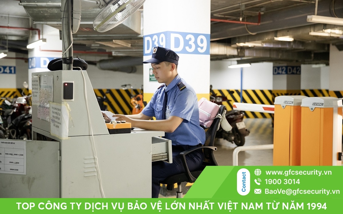 dịch vụ bảo vệ giữ xe