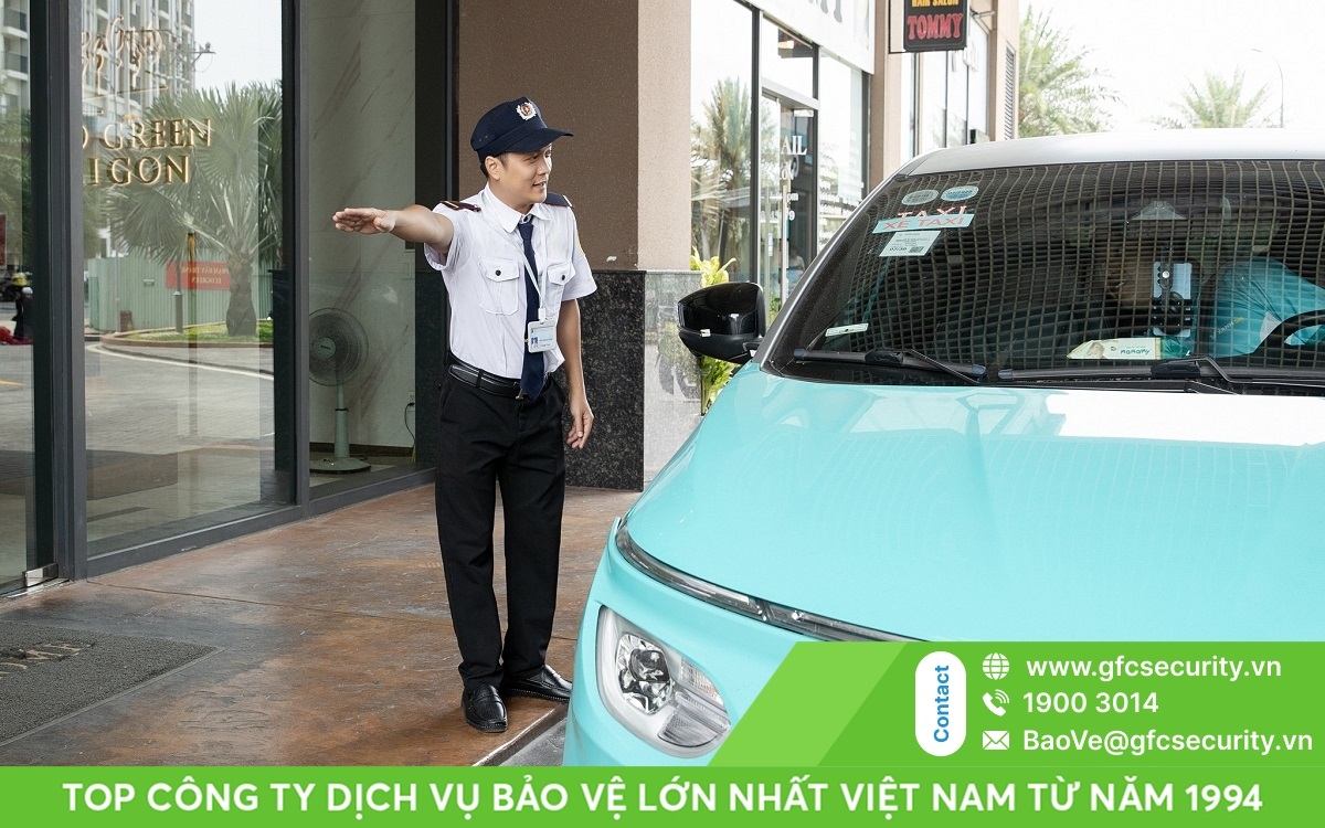 dịch vụ bảo vệ giữ xe