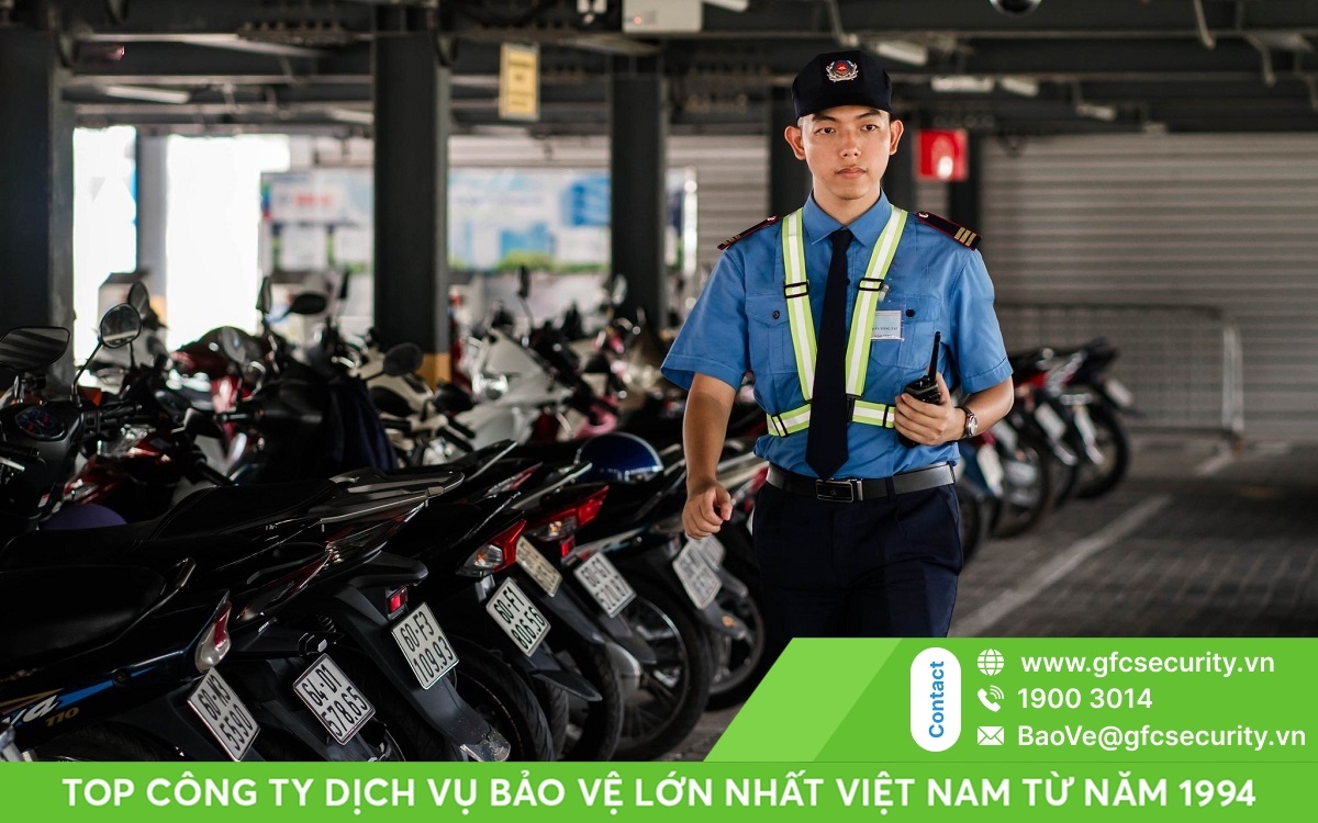 dịch vụ bảo vệ giữ xe