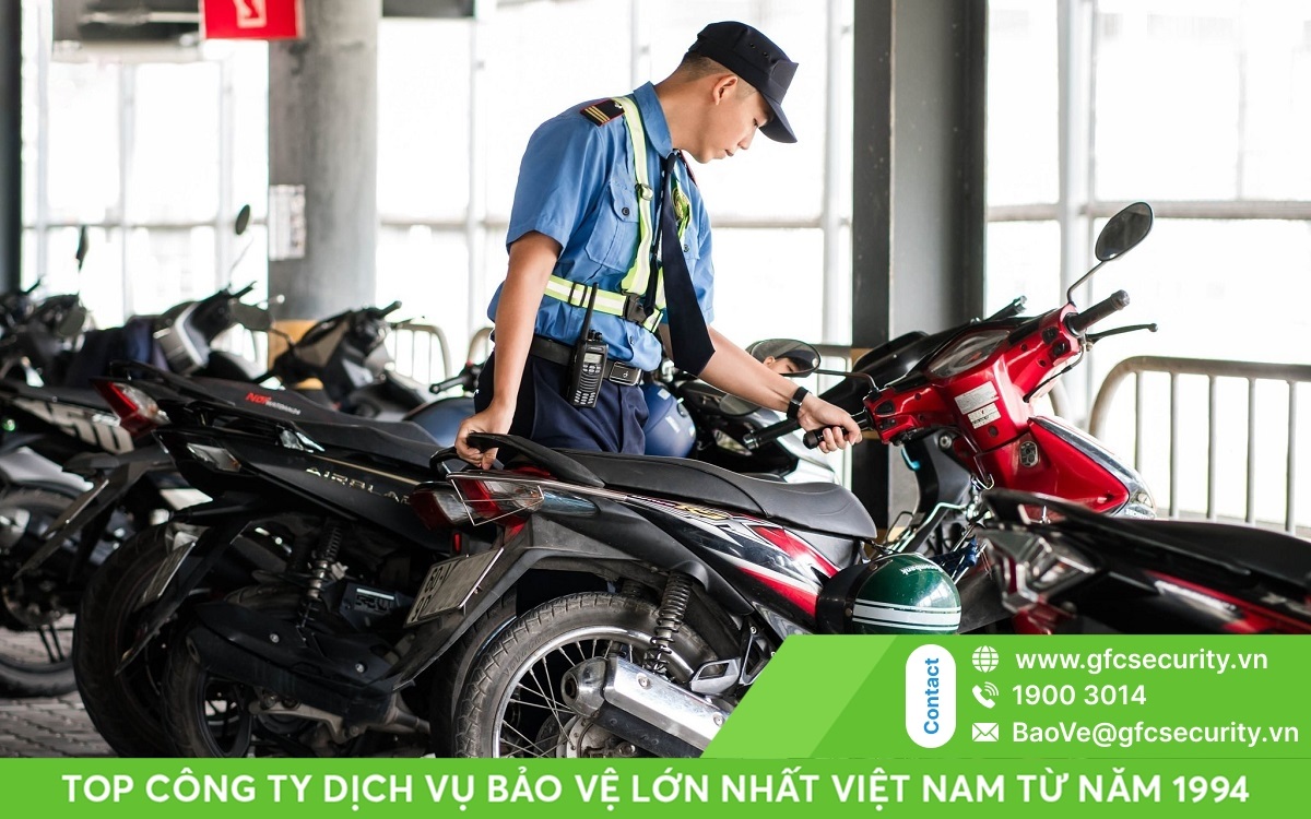 dịch vụ bảo vệ giữ xe