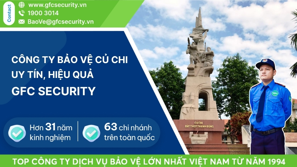 Công ty bảo vệ huyện Củ Chi uy tín, chuyên nghiệp