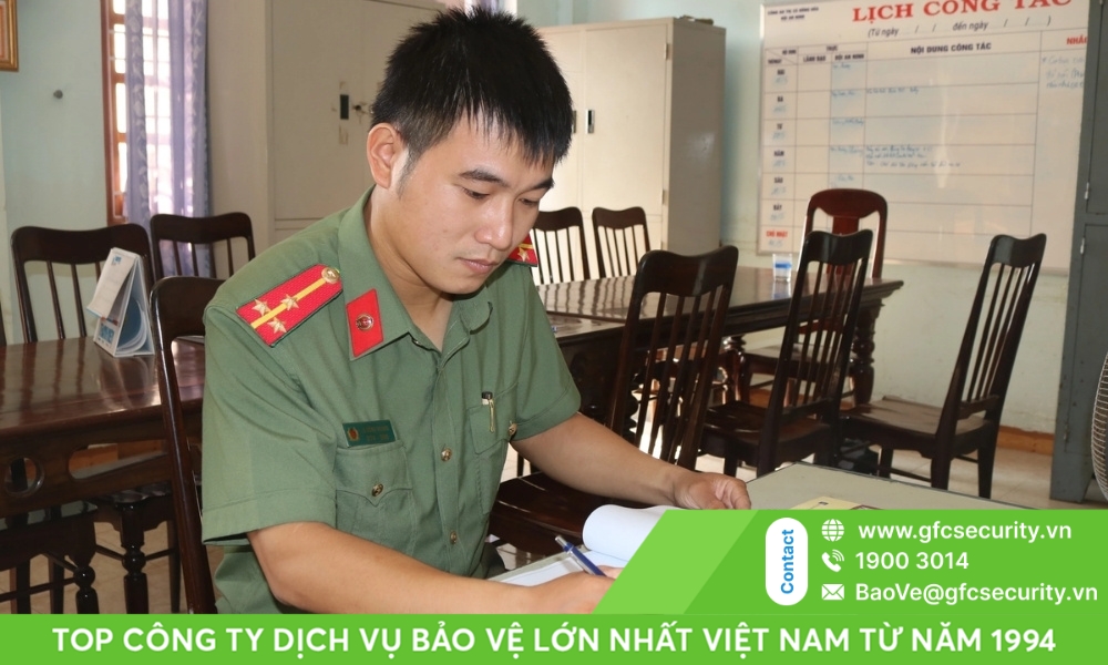 chứng chỉ nghiệp vụ bảo vệ