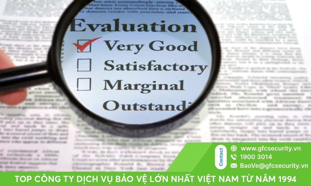phiếu đánh giá nhân viên bảo vệ