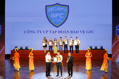 Chứng nhận giải thưởng gfc security