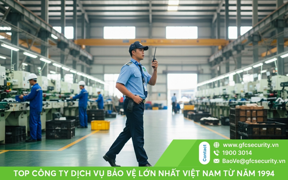 dịch vụ bảo vệ khu công nghiệp