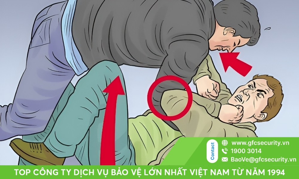 cách tự vệ khi bị tấn công