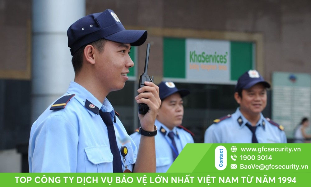 cấp bậc nhân viên bảo vệ