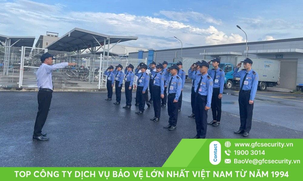 cấp bậc nhân viên bảo vệ