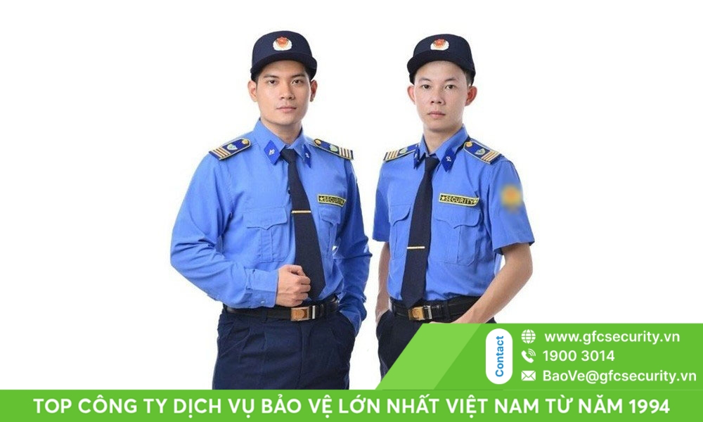 cấp bậc nhân viên bảo vệ