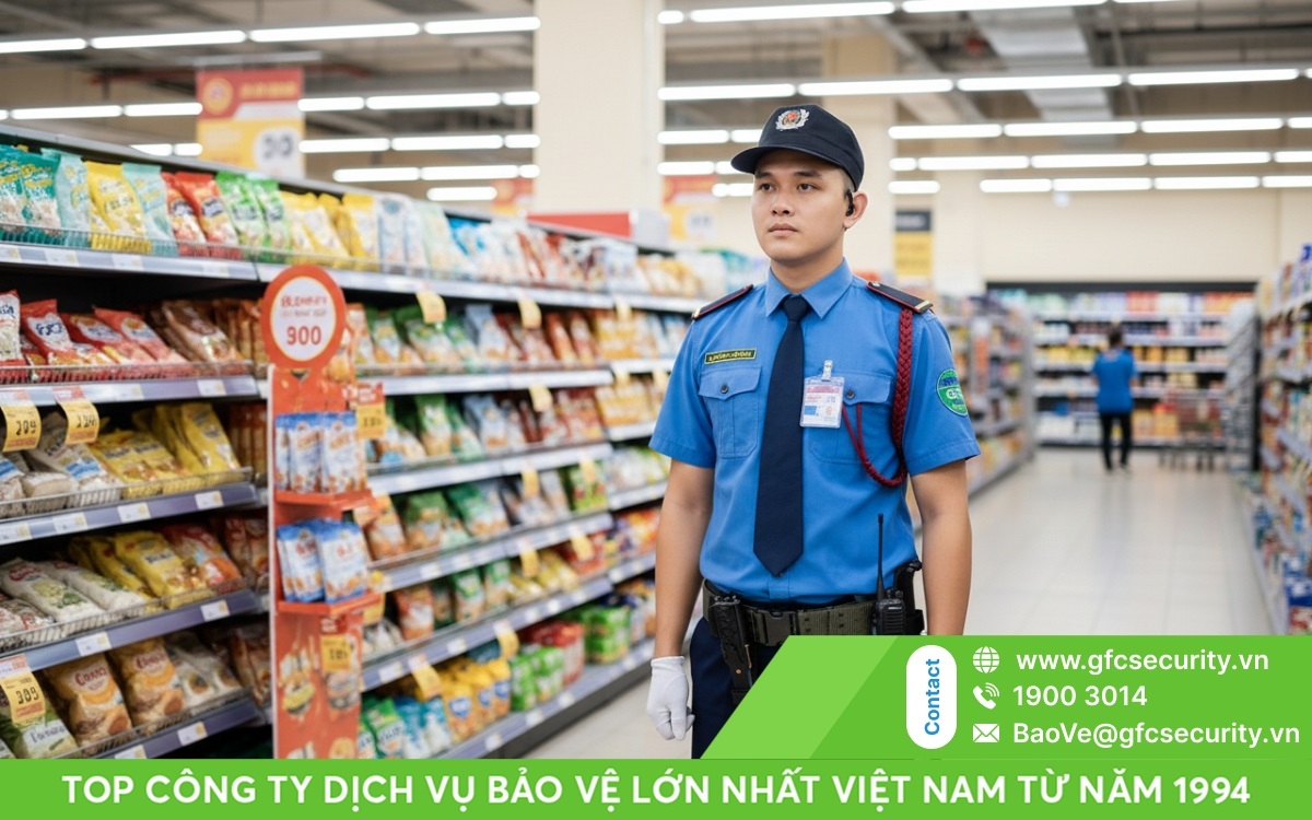 dịch vụ bảo vệ siêu thị