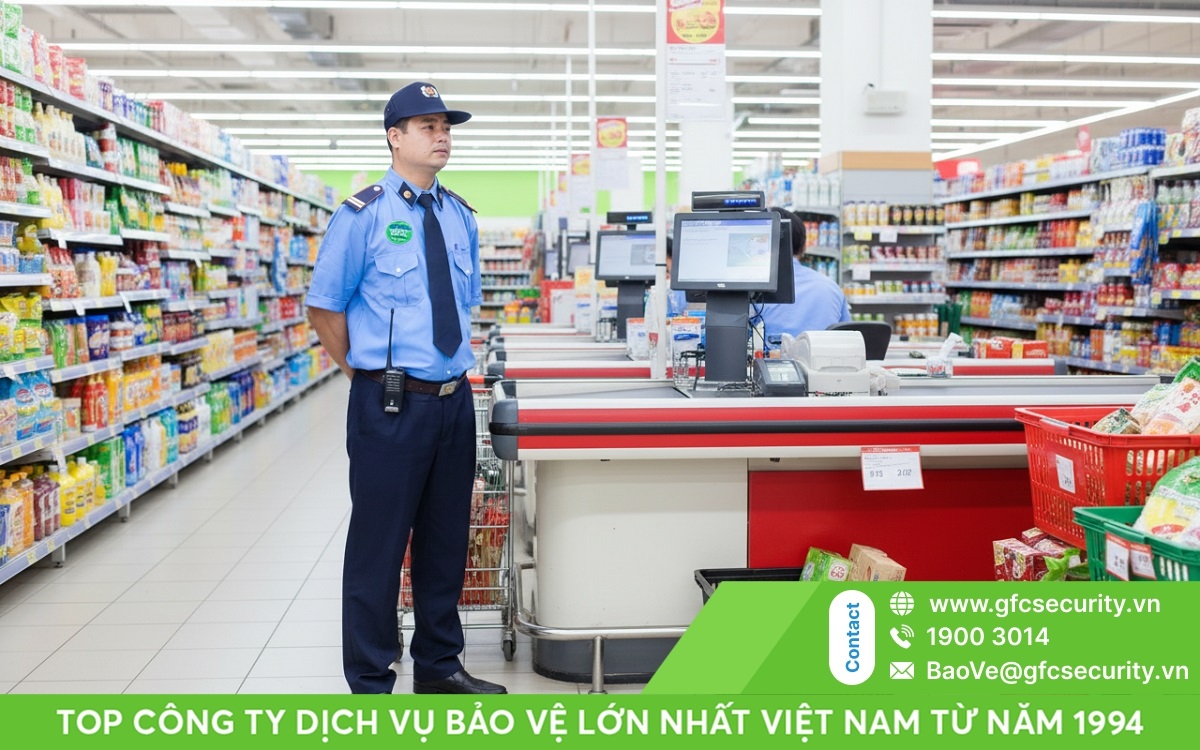 dịch vụ bảo vệ siêu thị