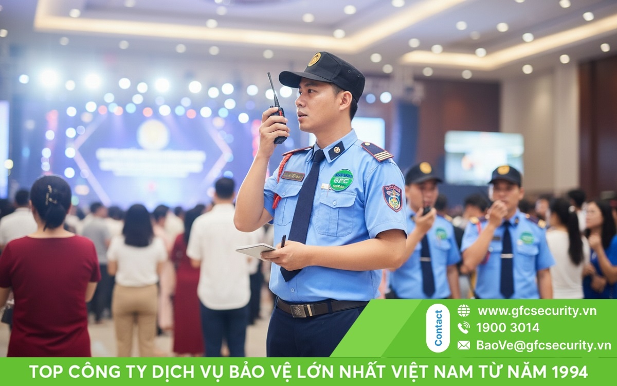 dịch vụ bảo vệ sự kiện